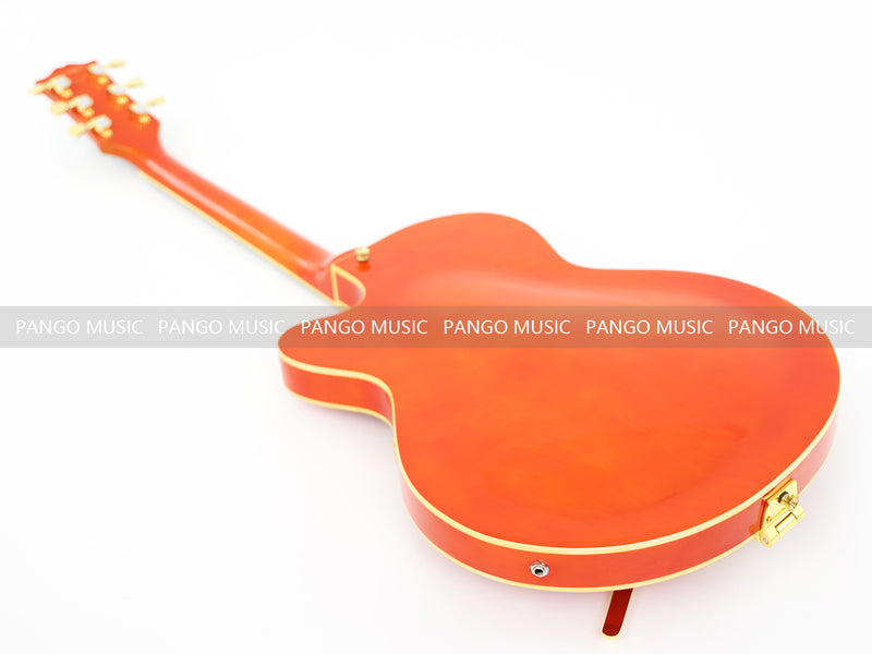 Pango Music Semi Hollow Thin Body Electric Guitar (GKS-160, No Logo)
