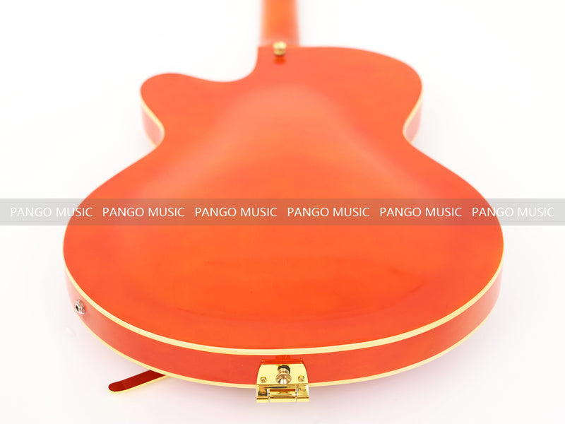 Pango Music Semi Hollow Thin Body Electric Guitar (GKS-160, No Logo)