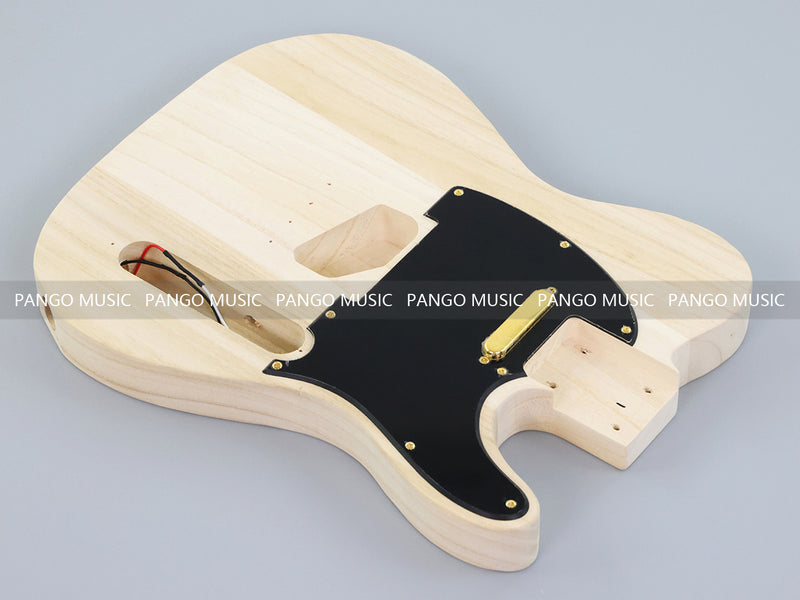 Pango Music TL Style Gold Hardware DIY Electric Guitar Kit (PTL-009)