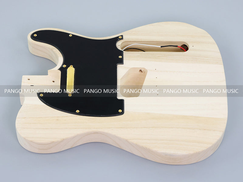 Pango Music TL Style Gold Hardware DIY Electric Guitar Kit (PTL-009)