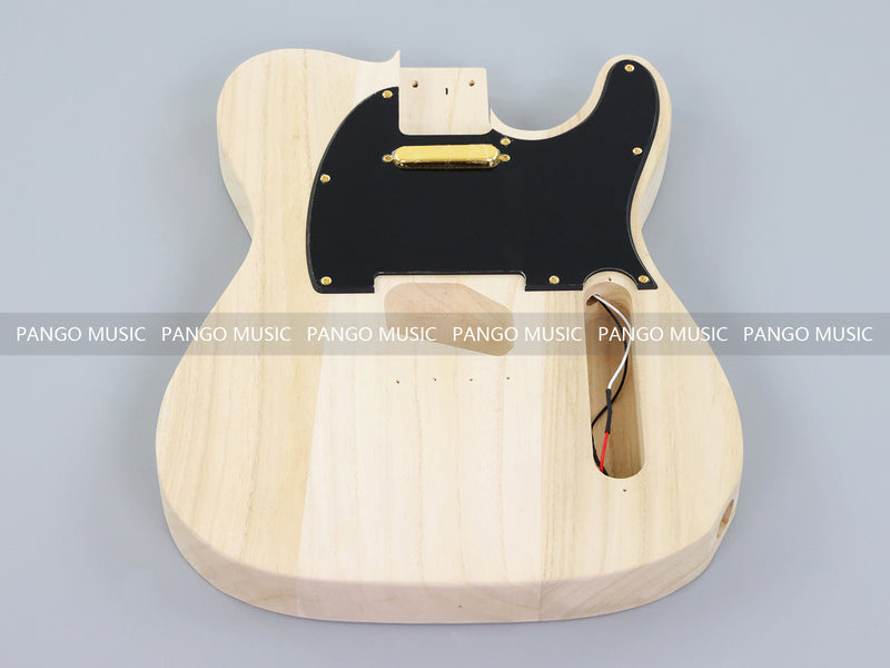 Pango Music TL Style Gold Hardware DIY Electric Guitar Kit (PTL-009)