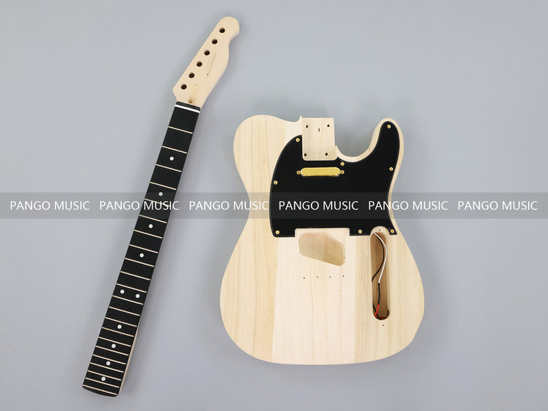 Pango Music TL Style Gold Hardware DIY Electric Guitar Kit (PTL-009)