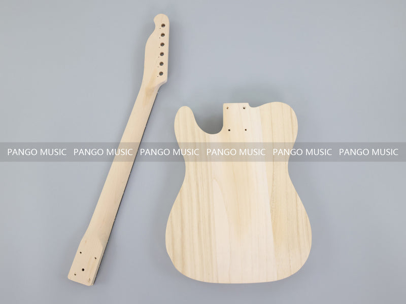 Pango Music TL Style Gold Hardware DIY Electric Guitar Kit (PTL-009)