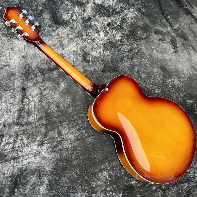 Pango Music Vintage Sunburst Resonator Electric Guitar (YMZ-015)