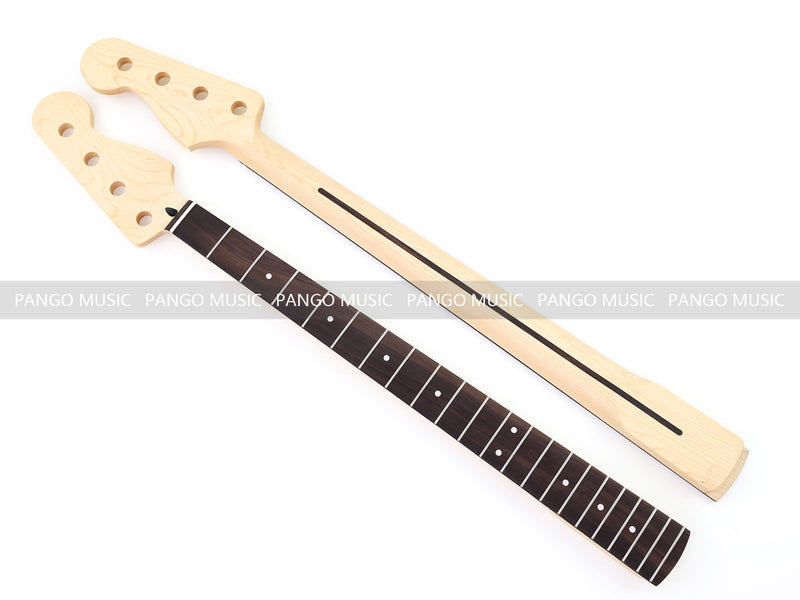 Pango PB-Style 4-String Bass Guitar Neck with Center Stripe & Satin Finish (PBN-001-X)