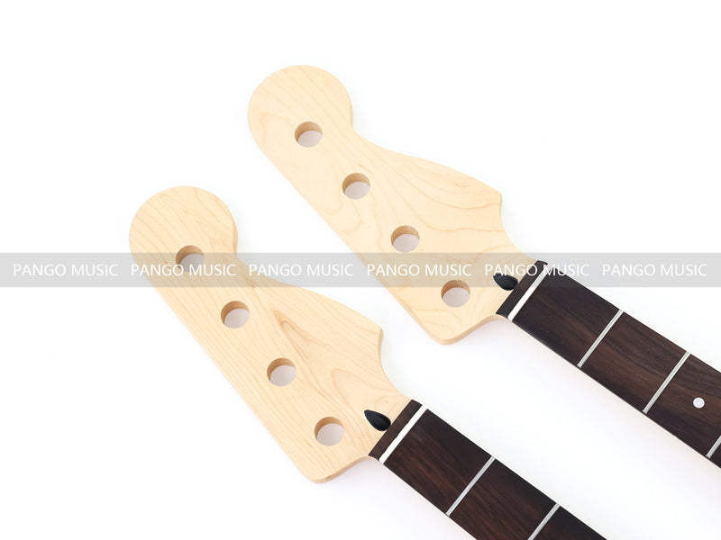 Pango PB-Style 4-String Bass Guitar Neck with Center Stripe & Satin Finish (PBN-001-X)