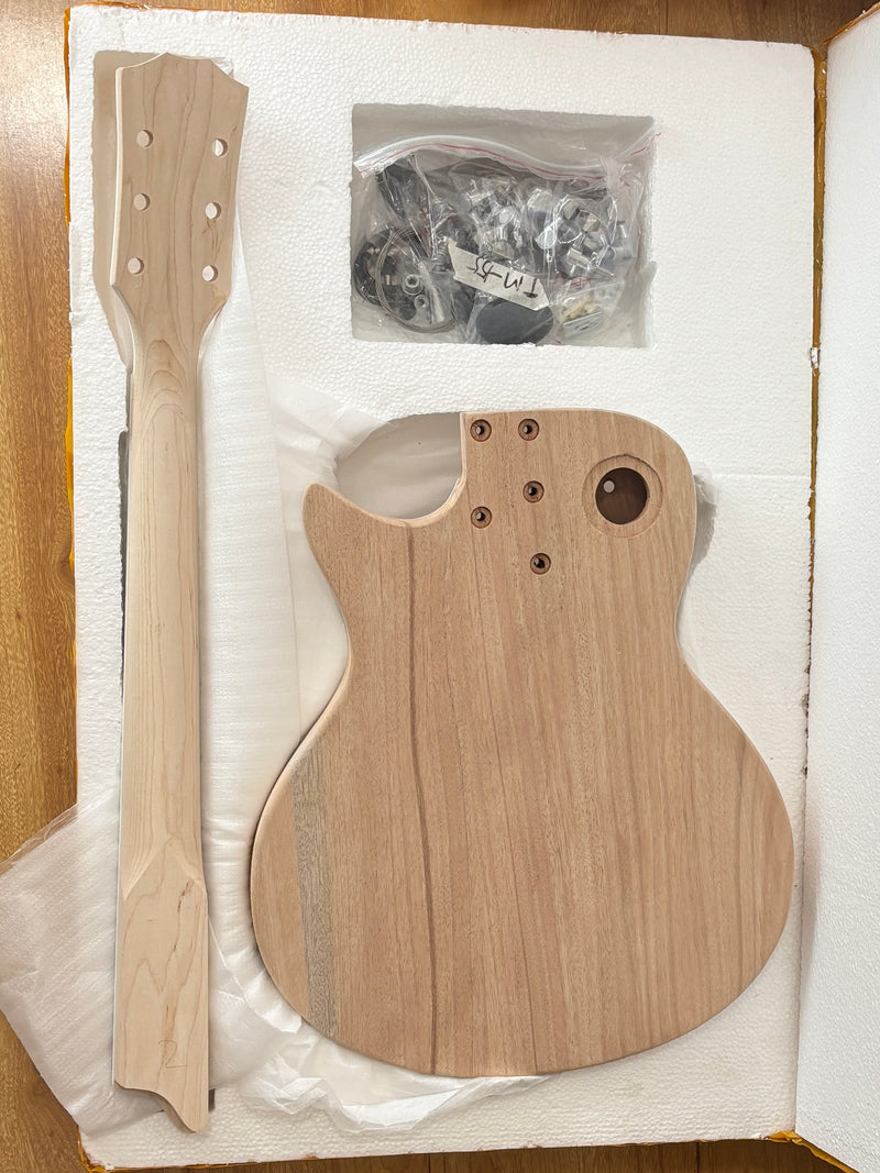 Pango Music 6 String Semi Hollow Body DIY Electric Guitar Kit (PTM-155)