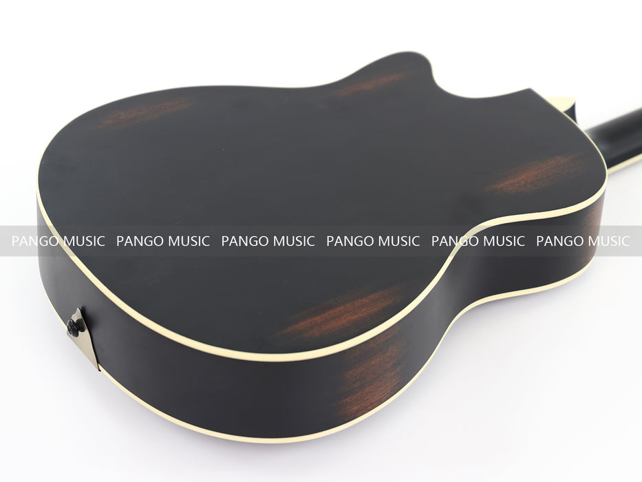 Pango Music Resonator Electric Acoustic Guitar (HD-40CEW)