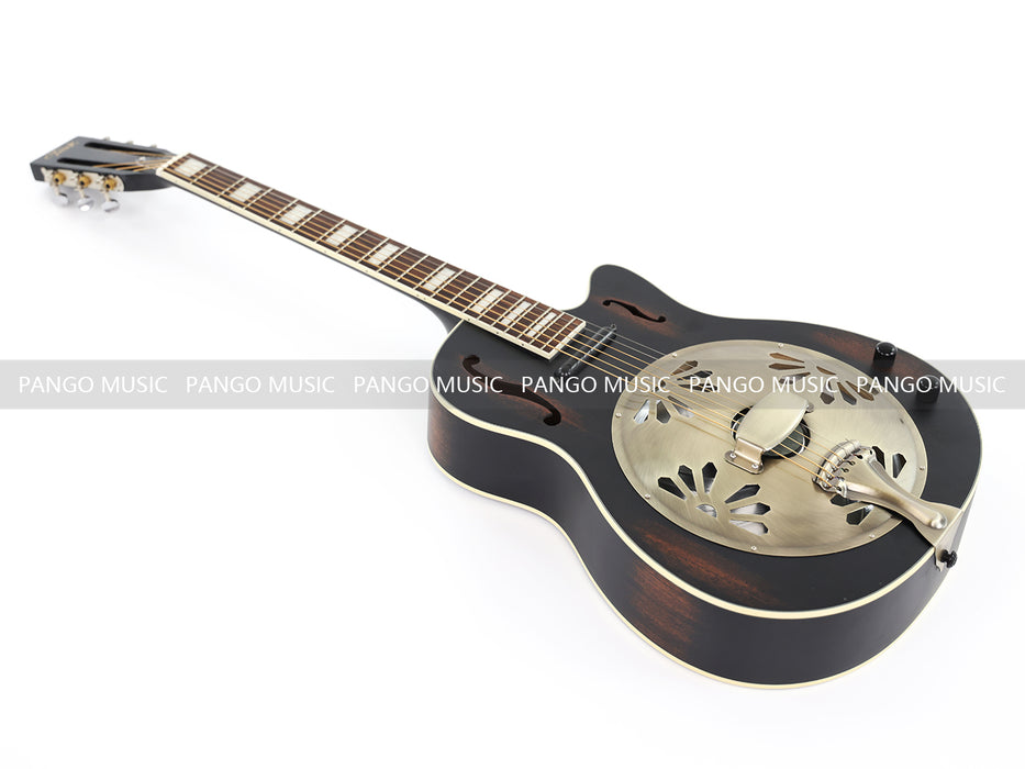 Pango Music Resonator Electric Acoustic Guitar (HD-40CEW)