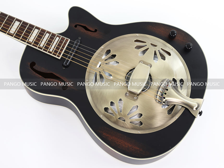 Pango Music Resonator Electric Acoustic Guitar (HD-40CEW)