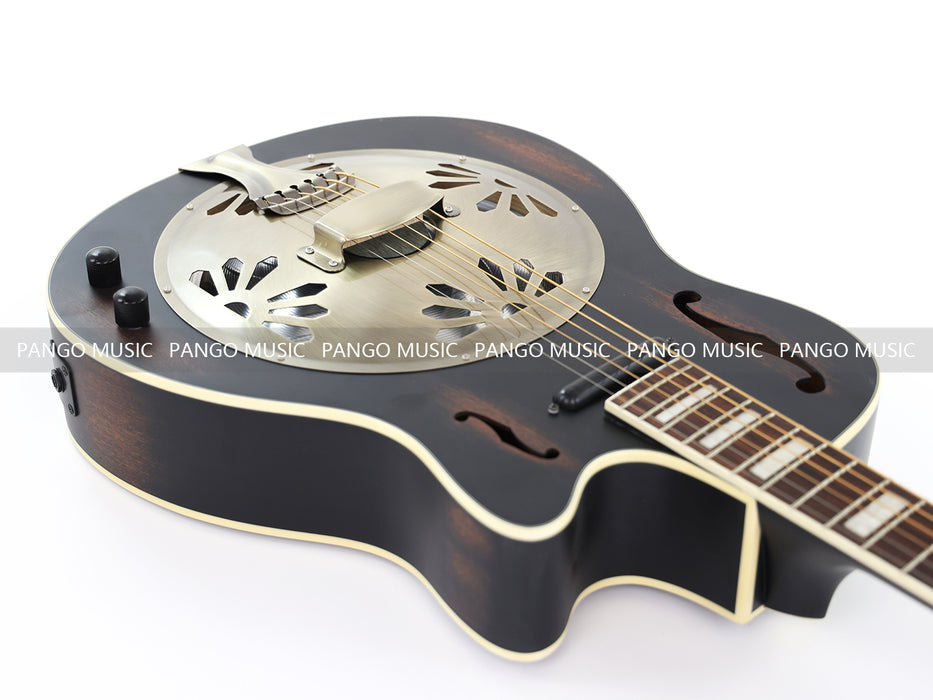 Pango Music Resonator Electric Acoustic Guitar (HD-40CEW)