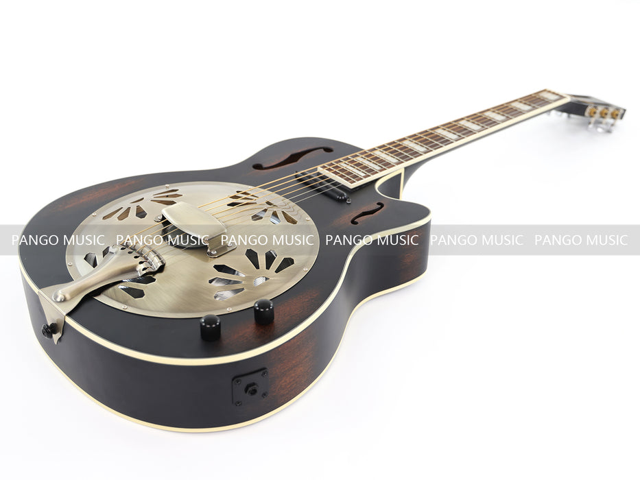 Pango Music Resonator Electric Acoustic Guitar (HD-40CEW)
