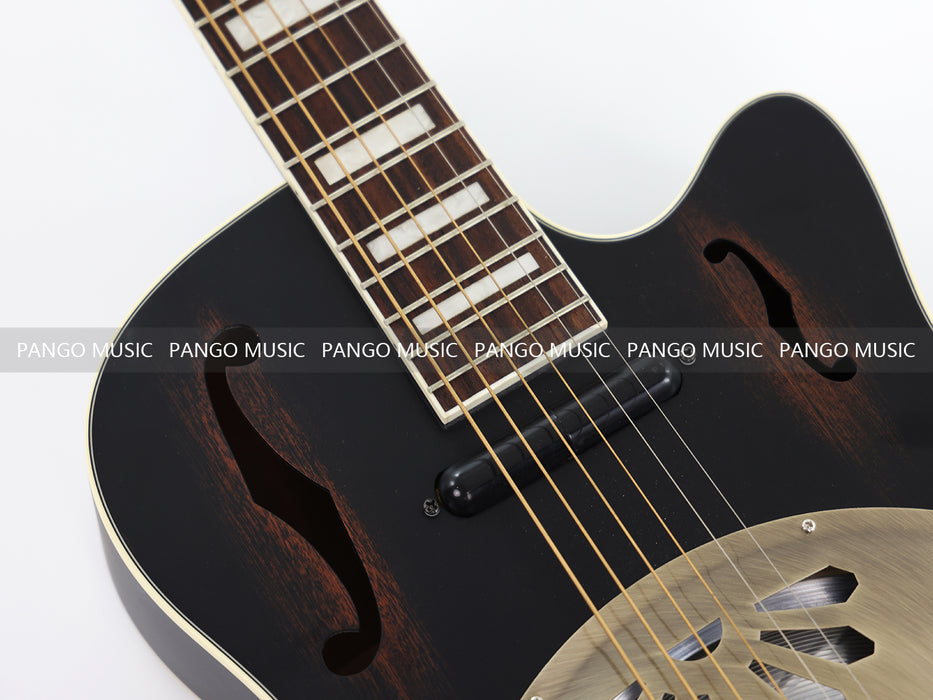 Pango Music Resonator Electric Acoustic Guitar (HD-40CEW)