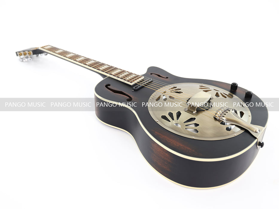 Pango Music Resonator Electric Acoustic Guitar (HD-40CEW)