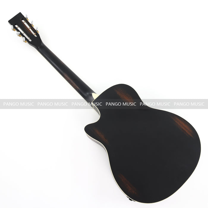 Pango Music Resonator Electric Acoustic Guitar (HD-40CEW)