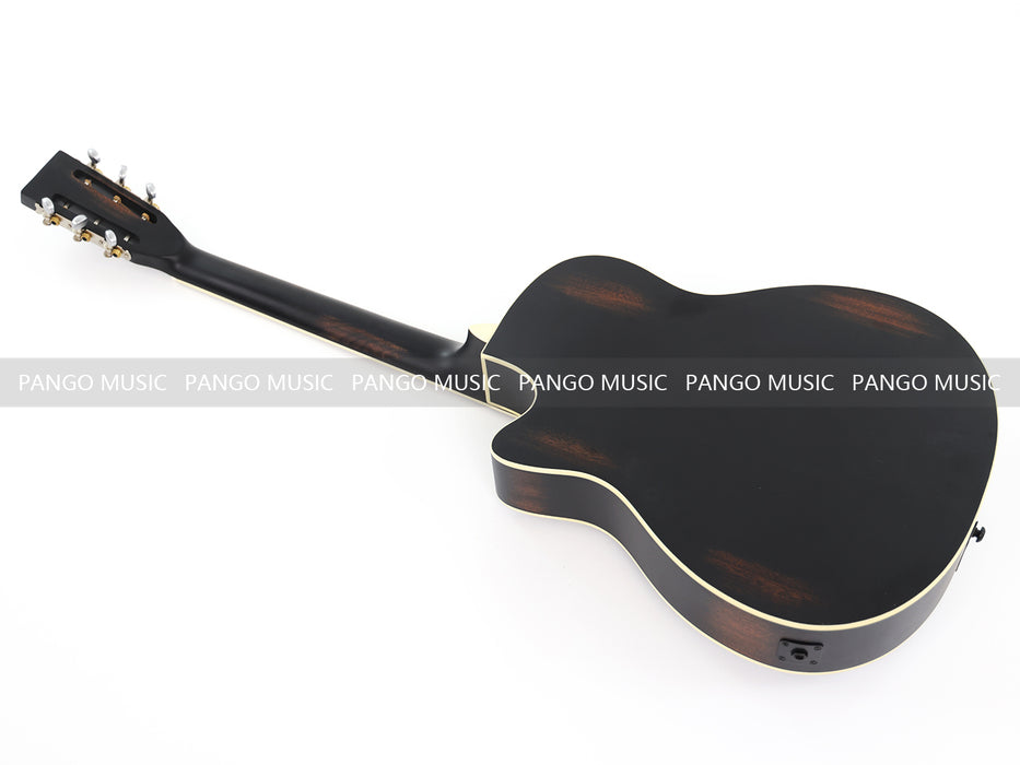 Pango Music Resonator Electric Acoustic Guitar (HD-40CEW)