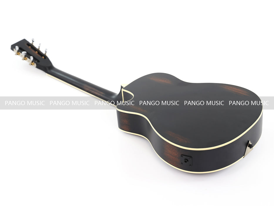 Pango Music Resonator Electric Acoustic Guitar (HD-40CEW)