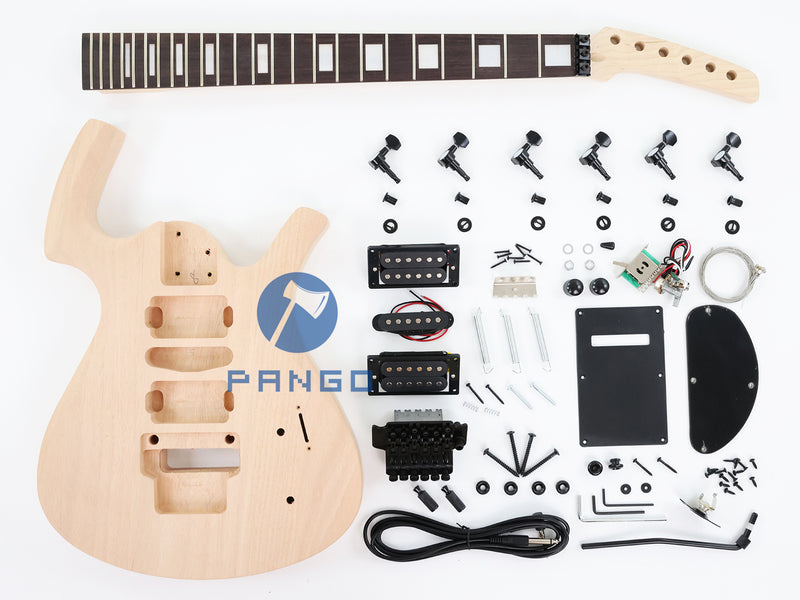 Parker Style DIY Electric Guitar Kit (PPK-522F, Fast Shipping, Tariff-free)