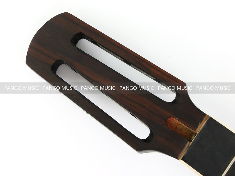 Pre-Finished Gloss Blue Burst Silent Travel Guitar - Frets & Neck Plate Installed, No Additional Parts or Electronics(PJY-004)