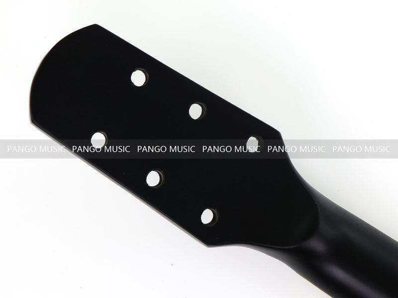 Pre-Finished Matte Sunburst Silent Travel Guitar - Frets & Neck Plate Installed, No Additional Parts or Electronics(PJY-003)