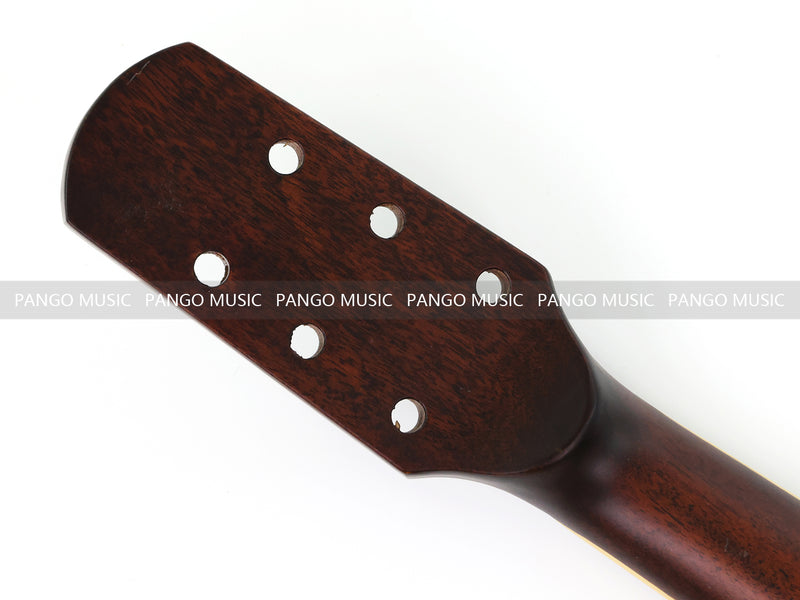 Pre-Finished Matte Sunburst Silent Travel Guitar - Frets & Neck Plate Installed, No Additional Parts or Electronics(PJY-006)