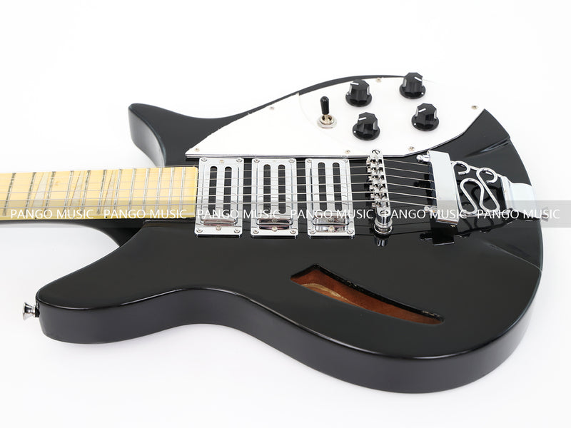 Rick Style Black Electric Guitar (RICK-01, Limited Edition, Flash Sale)