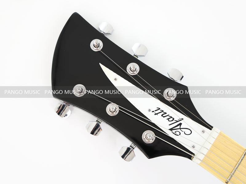 Rick Style Black Electric Guitar (RICK-01, Limited Edition, Flash Sale)