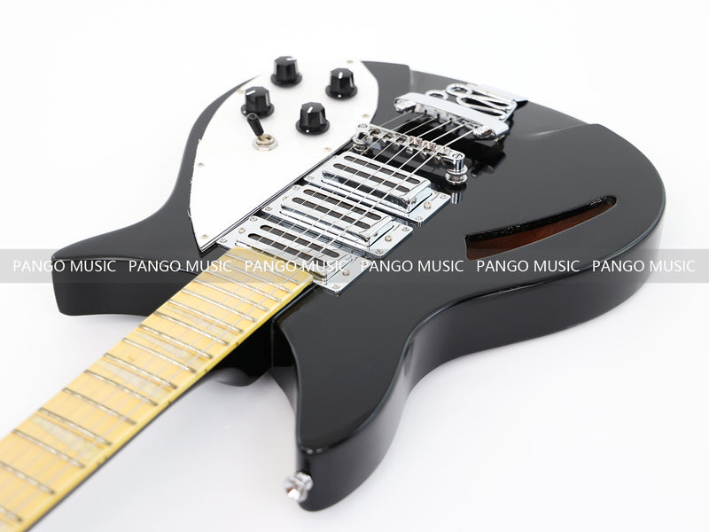 Rick Style Black Electric Guitar (RICK-01, Limited Edition, Flash Sale)