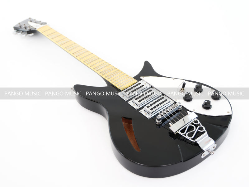 Rick Style Black Electric Guitar (RICK-01, Limited Edition, Flash Sale)