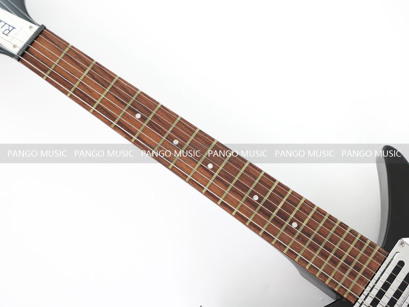 Rick Style Black Electric Guitar (RICK-02, , Limited Edition, Flash Sale)