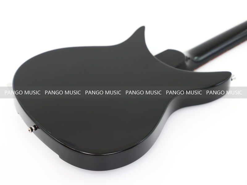 Rick Style Black Electric Guitar (RICK-02, , Limited Edition, Flash Sale)