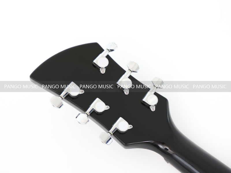 Rick Style Black Electric Guitar (RICK-02, , Limited Edition, Flash Sale)