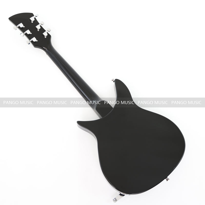 Rick Style Black Electric Guitar (RICK-02, , Limited Edition, Flash Sale)
