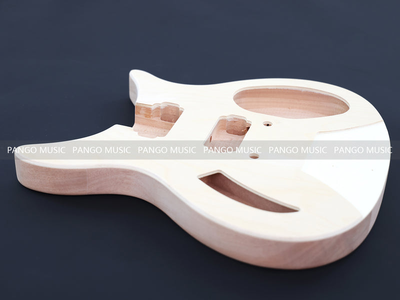 Rick Style Semi Hollow Body DIY Electric Guitar Kit (PRC-326F, Fast Shipping, Tariff-free)
