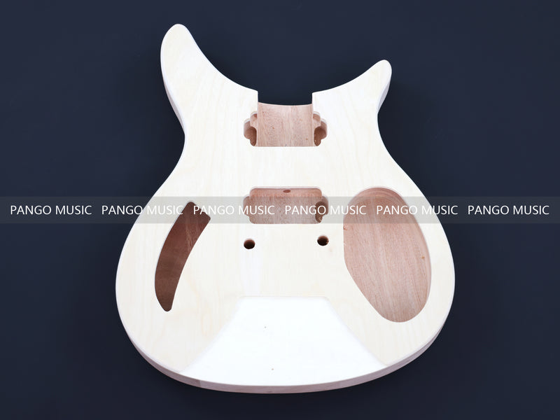 Rick Style Semi Hollow Body DIY Electric Guitar Kit (PRC-326F, Fast Shipping, Tariff-free)
