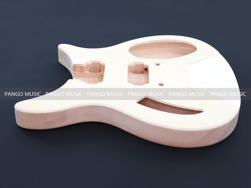 Rick Style Semi Hollow Body DIY Electric Guitar Kit (PRC-326F, Fast Shipping, Tariff-free)