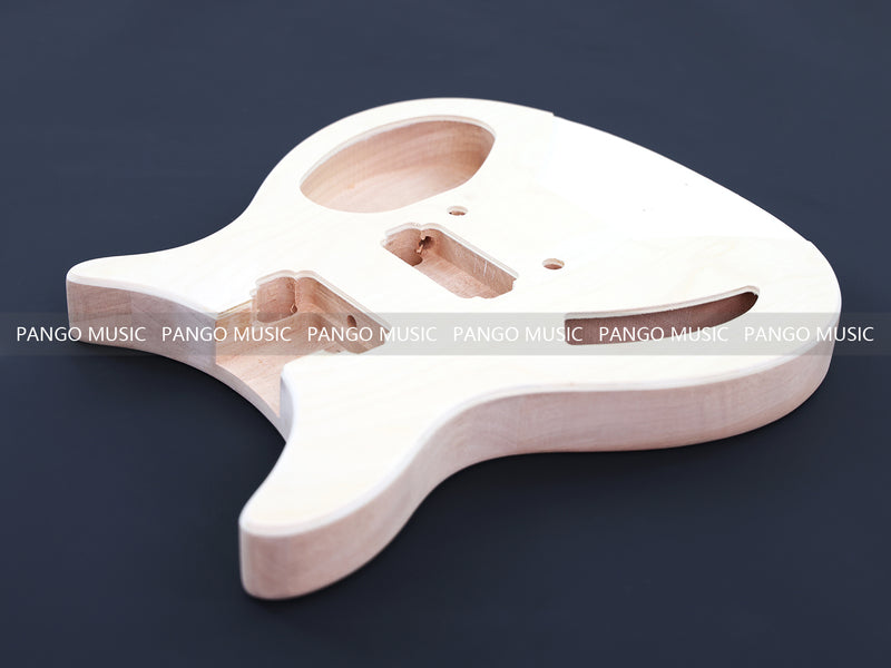Rick Style Semi Hollow Body DIY Electric Guitar Kit (PRC-326F, Fast Shipping, Tariff-free)