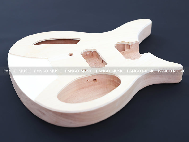 Rick Style Semi Hollow Body DIY Electric Guitar Kit (PRC-326F, Fast Shipping, Tariff-free)