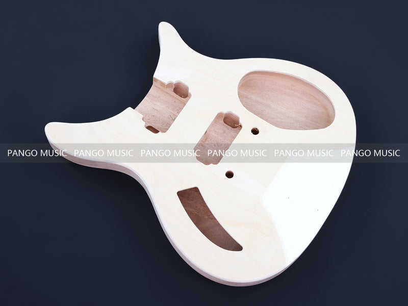 Rick Style Semi Hollow Body DIY Electric Guitar Kit (PRC-326F, Fast Shipping, Tariff-free)