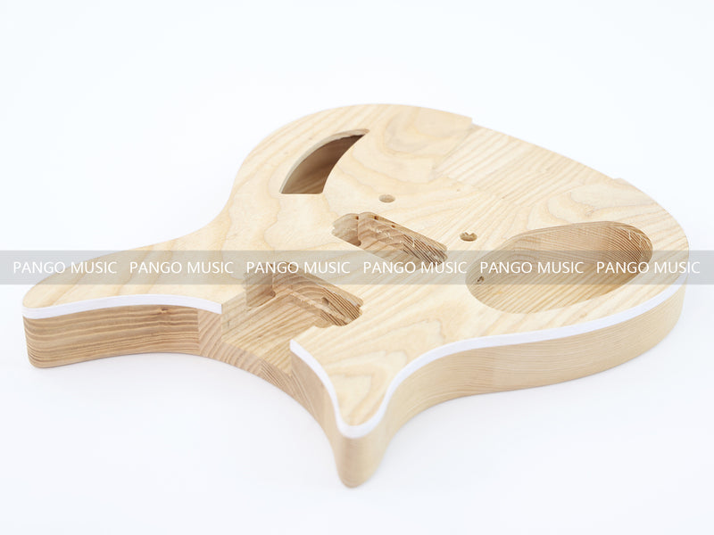 Rick Style Left Hand Ash Body DIY Electric Guitar Kit (LRF-033, Limited Edition)