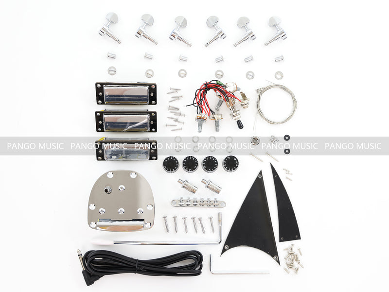 Rick Style Left Hand DIY Electric Guitar Kit (PRC-256, Limited Edition)