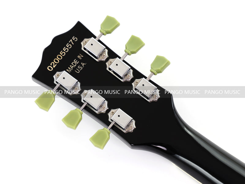 SG-Style Black Gloss Finish Electric Guitar (LYM-490-B, B Level)