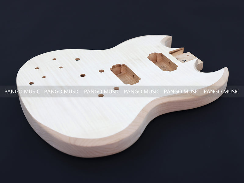 SG Style Left Hand Alder Body DIY Electric Guitar Kit (LRF-043, Limited Edition)