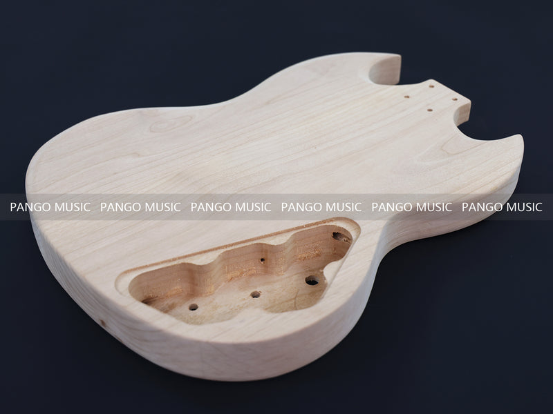 SG Style Left Hand Alder Body DIY Electric Guitar Kit (LRF-043, Limited Edition)