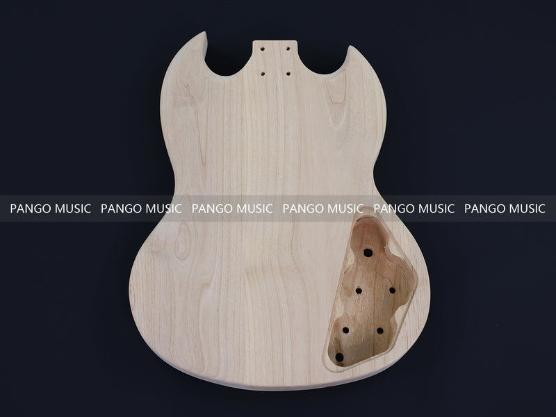 SG Style Left Hand Alder Body DIY Electric Guitar Kit (LRF-043, Limited Edition)