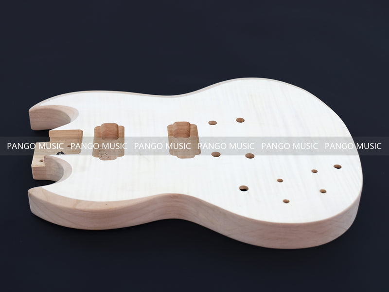 SG Style Left Hand Alder Body DIY Electric Guitar Kit (LRF-043, Limited Edition)