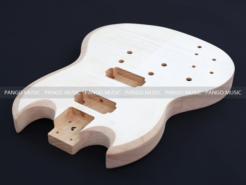 SG Style Left Hand Alder Body DIY Electric Guitar Kit (LRF-043, Limited Edition)