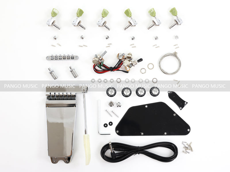 SG Style DIY Electric Guitar Kit with Headstock Painted (PSG-537X)