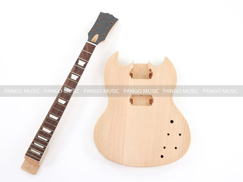SG Style DIY Electric Guitar Kit with Headstock Painted (PSG-537X)