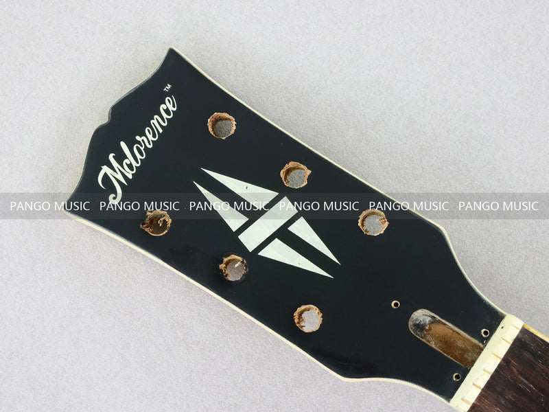 SG Style Satin Ivory Double Cutaway DIY Electric Guitar Body and Neck Kit (RTA-021)